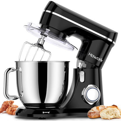 HOWROK 5 Quart Tilt-head Stand Mixer,Electric Food Mixer – 10 Speeds & Pulse