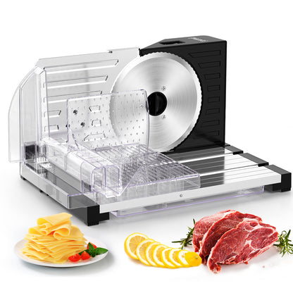 HOWORK Food Slices Machine with Removable 6.7" Stainless Steel Blade & Food Carriage